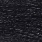 DMC Stranded Cotton: 8m: Skein 310 (Black)
