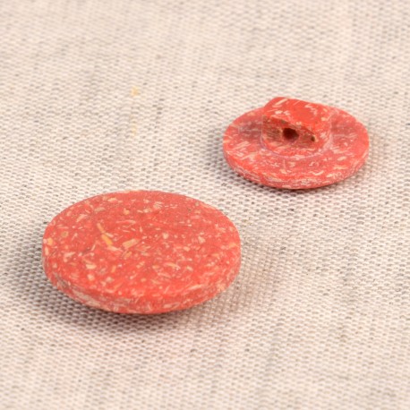 Rice Husk Button - M60870.519 Red