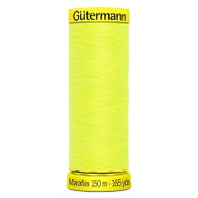 Maraflex Stretch Thread (Yellow Reel): 150m - 777000/3835 Neon Yellow
