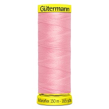Maraflex Stretch Thread (Yellow Reel): 150m - 777000/660 Pink