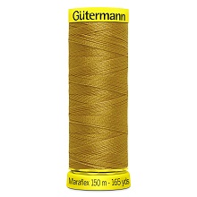 Maraflex Stretch Thread (Yellow Reel): 150m - 777000/968 Gingerbread