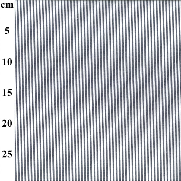 100% Yarn Dyed 3mm Stripe - 01-JLC0137-Navy