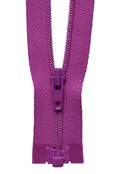 Light-Weight Open End Zip - 299 Cerise - (Peach Tag)   (This is a special order item allow 2 days)
