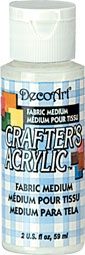 <strong><span style='color: #ff0000;'>DECO ART FABRIC MEDIUM 59ml CRAFTERS ACRYLIC DCA48</span></strong>