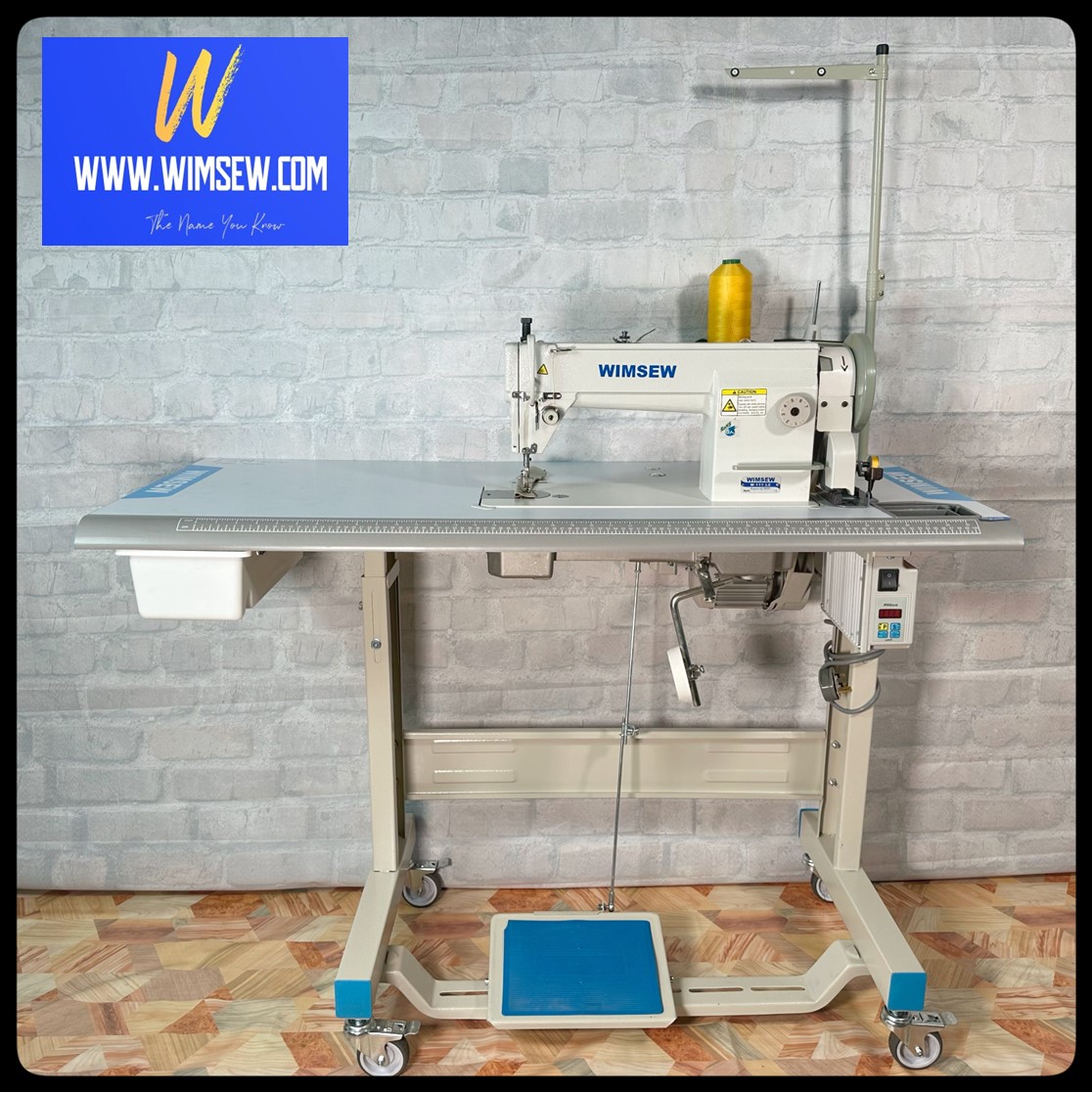 DELIVERY OPTION - PRICE INCLUDES UK MAINLAND PALLET DELIVERY - WIMSEW W111LC Machine ('Z' Stand)