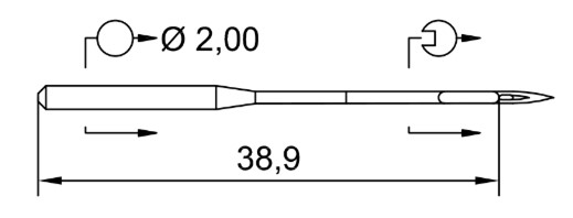 Needle System 135x17/DP17