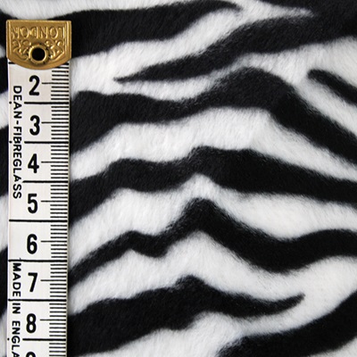Poly Valboa Fur - Zebra - EM27 - 1413