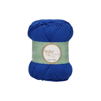 Crochet/Knitting Yarn: Creativa Fino: 4 Ply 50g - 0201