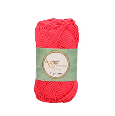 Crochet/Knitting Yarn: Creativa Fino: 4 Ply 50g - 0256