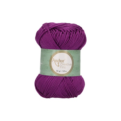 Crochet/Knitting Yarn: Creativa Fino: 4 Ply 50g - 0282