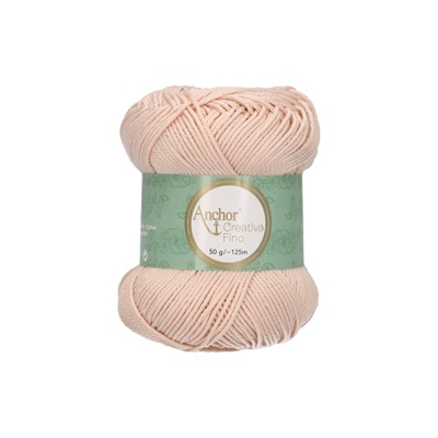 Crochet/Knitting Yarn: Creativa Fino: 4 Ply 50g - 0363