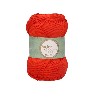 Crochet/Knitting Yarn: Creativa Fino: 4 Ply 50g - 0390