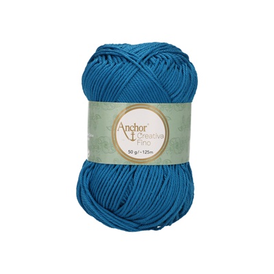 Crochet/Knitting Yarn: Creativa Fino: 4 Ply 50g - 0400