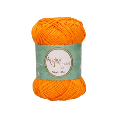 Crochet/Knitting Yarn: Creativa Fino: 4 Ply 50g - 0411