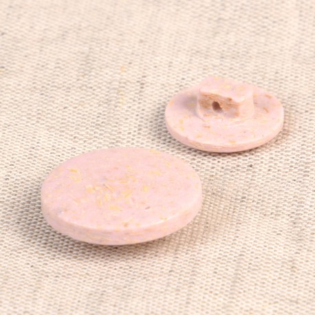 Rice Husk Button - M60870.512 Pink