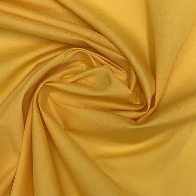 Poly Cotton Fabric - Gold - 1m or 0.5m (EP) 