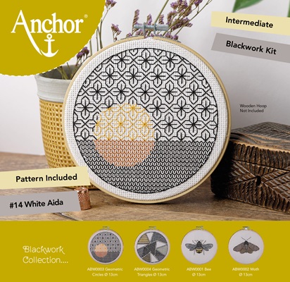 Blackwork: Geometric Circles - ABW0003