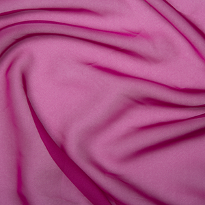 Cationic Chiffon - 01- C5496 Cerise.