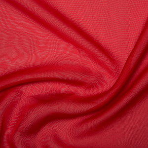 Cationic Chiffon - 01- C5496 Red.