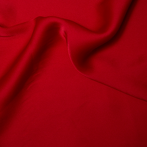 100% Polyester Silky Satin - 01-C5914 Crimson