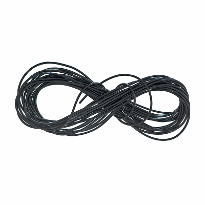 Elasticated Cord 2m x 0.5mm: Black - CB265B