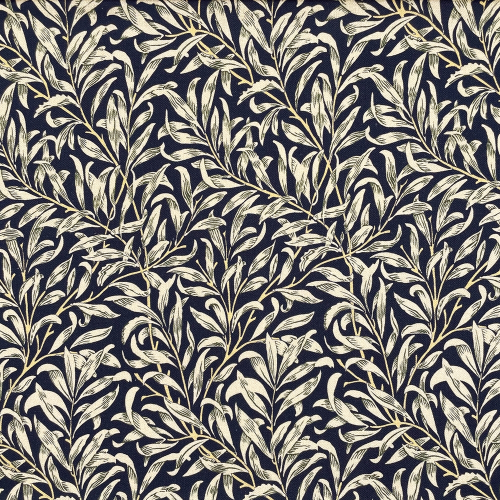 100% Cotton Print - WM Willow Bough - Navy C15 CC364