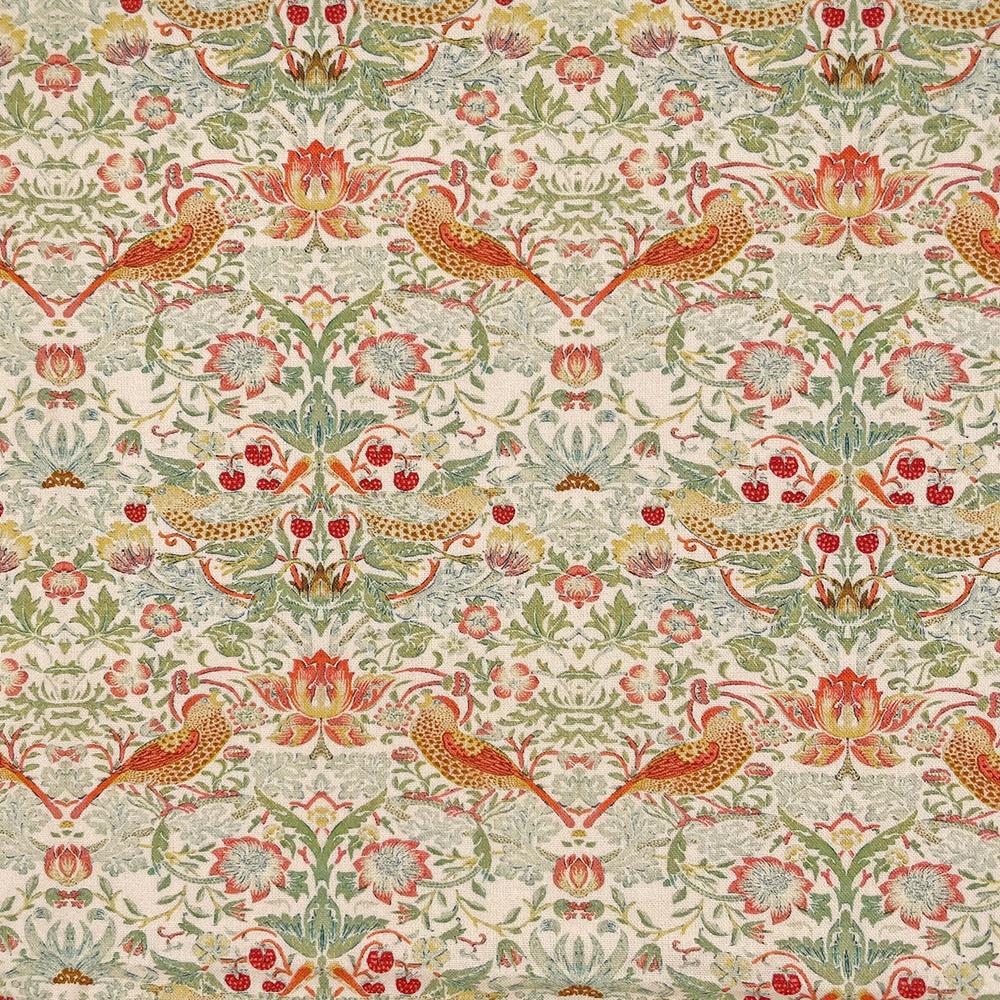 100% Cotton Print - WM Strawberry Thief - Rose C15 CC383