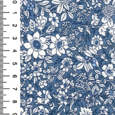 100% Cotton Poplin Floral Designs Small 01cp0221 Delph