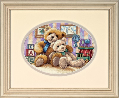 Gold Petite: Counted Cross Stitch Kit: Warm & Fuzzy - D06955