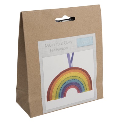 Make Your Own - Felt Decoration Kit: Rainbow - GCK061