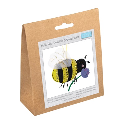 Make Your Own - Felt Decoration Kit: Bee - GCK230