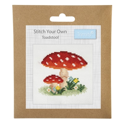 Mini Cross Stitch Kit: Toadstool - GCS103