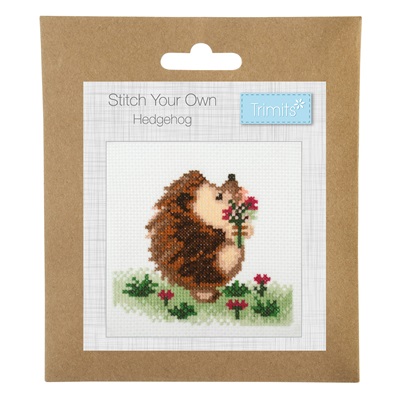 Mini Cross Stitch Kit: Hedgehog - GCS99