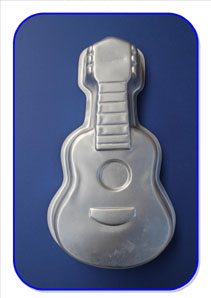 Blue Guitar Shaped Cake Mold - The Perfect Choice For Foodies And A Lovely  Gift For Kids | SHEIN USA