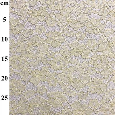 100% Polyester Corded Lace - 01-JLL0002 Ivory