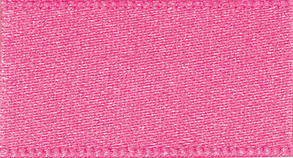 Double Faced Satin Ribbon Hot Pink 52 - 1m.