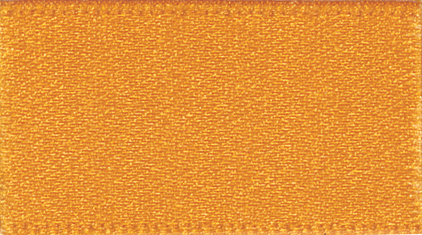 Double Faced Satin Ribbon Marigold 672 - 1m.