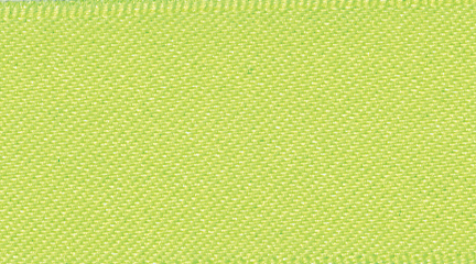 Double Faced Satin Ribbon Fluorescent Yellow 6846 - 1m.