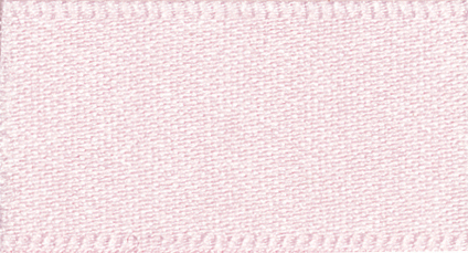 Double Faced Satin Ribbon Pale Pink 70 - 1m.