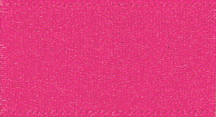 Double Faced Satin Ribbon Shocking Pink 72 - 1m.