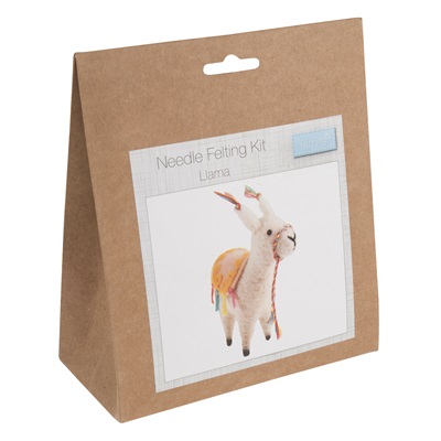 Make Your Own - Needle Felting Kit: Llama - TCK005