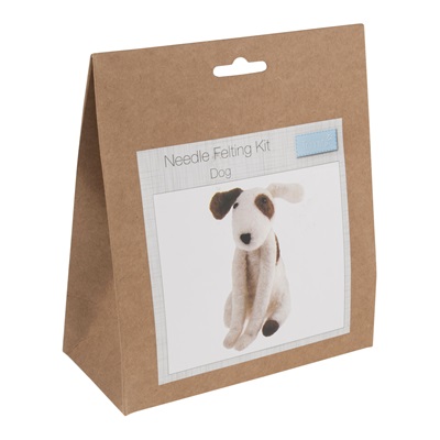 Make Your Own - Needle Felting Kit: Dog - TCK006