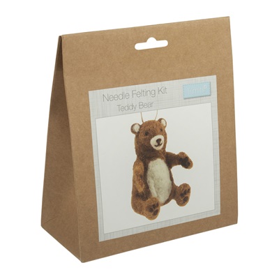 Make Your Own - Needle Felting Kit: Teddy Bear - TCK022