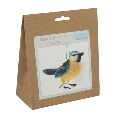 Make Your Own - Needle Felting Kit: Blue Tit - TCK027