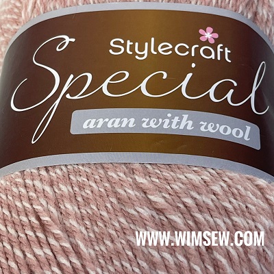 Stylecraft Special  Aran with Wool 400g - 7042 Pink Marl