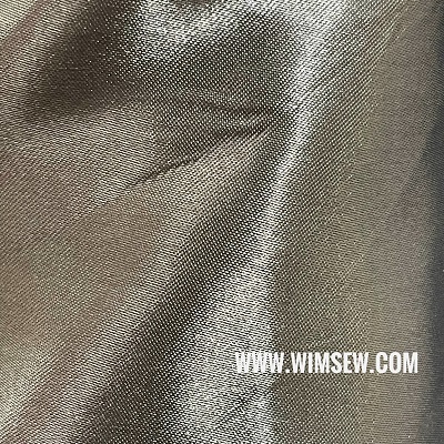 100% Polyester Satin - Dark Grey - E3dgre